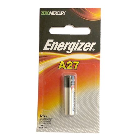 ENERGIZER 27A Alkaline Battery, 1 PK A27BP